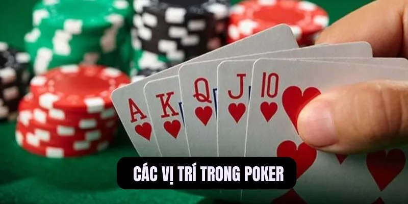 các vị trí trong poker