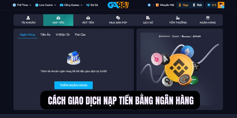 Nạp tiền 3BET