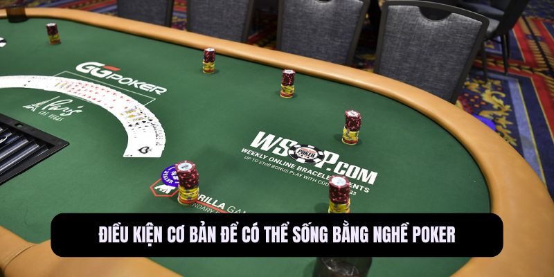 sống bằng nghề poker