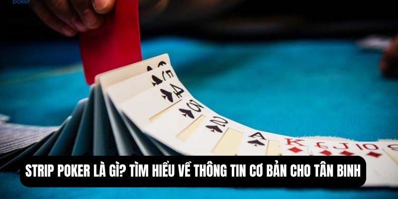 Strip poker là gì? Tìm hiểu về thông tin cơ bản cho tân binh